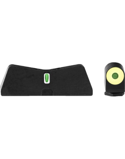 Xs Dxt2 Big Dot Yellow Glock - 17-19-22-24 Defense Exp Set