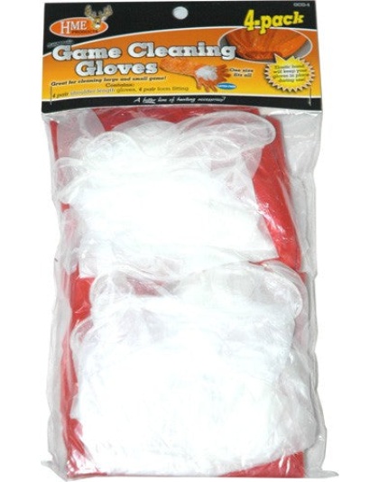 Hme Game Cleaning Glove Combo - Shoulder & Wrist W-towlette 4p