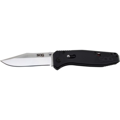 Sog Knife Flare Satin Polish - Straight Edge 3.5" Blade