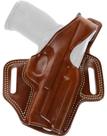 Galco Fletch High Ride Belt - Holster Rh Lther Glk 1923 Tan