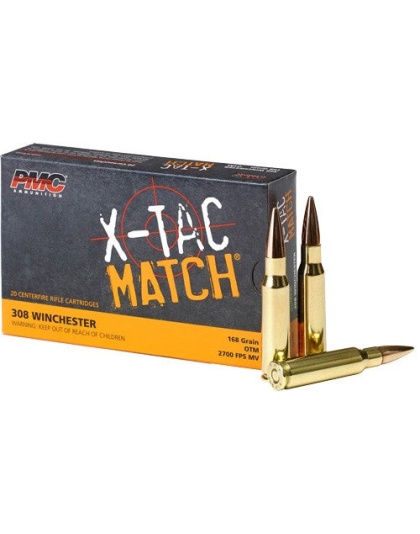 Pmc Ammo .308 Winchester 168gr - Otm Sierra Bullet 20-pack