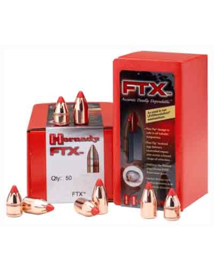 Hornady Bullets 45 Cal .452 - 250gr Ftx 50ct