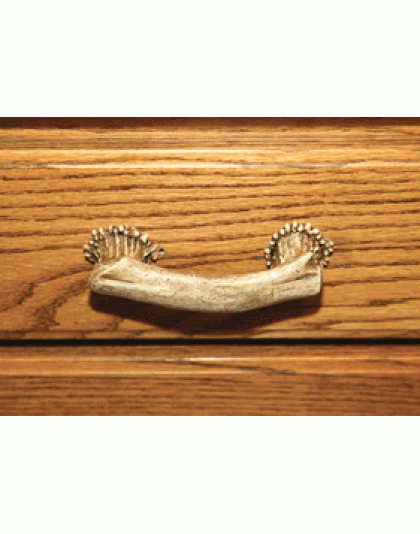 Rivers Edge Drawer Handle 4" - Antler