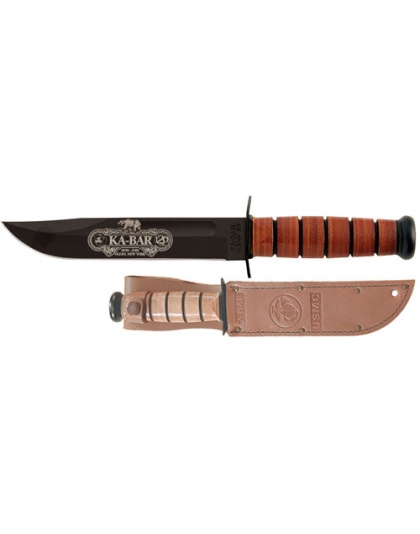 Ka-bar 120th Anniversary - Knife 7" W-leather Sheath