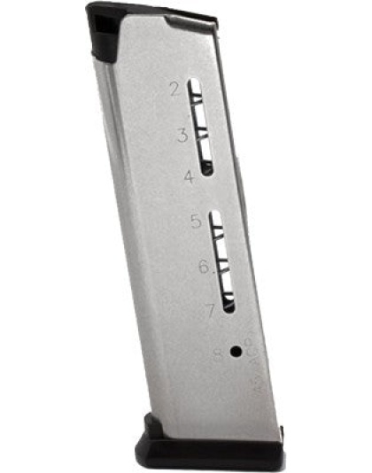 Wilson Magazine Elite Tactical - .45acp 8rd W-etm Pad Stainless