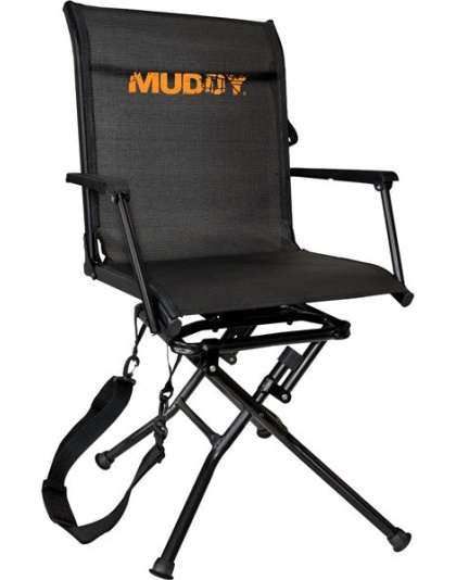 Muddy Swivel-ease Folding - Ground Seat W-flex Tek Seat