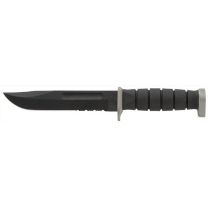 Ka-bar D2 Extreme Knife - 7" Serr W-plastic Sheath