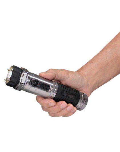 Psp Zap Stun Gun-flashlight - One Million Volts Rechargeable