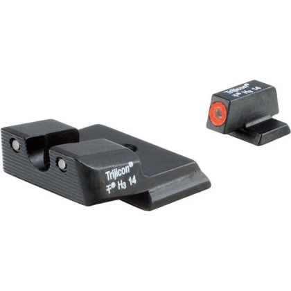 Trijicon Night Sight Set Hd - Orange Outline S&w Shield