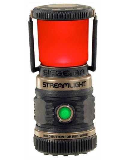 Streamlight Siege Aa Battery - Lantern White Led & Red Led