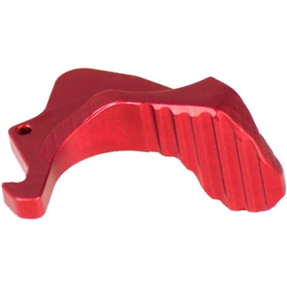 Odin Extended Charging Handle - Latch Red For Ar-15