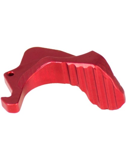 Odin Extended Charging Handle - Latch Red For Ar-15