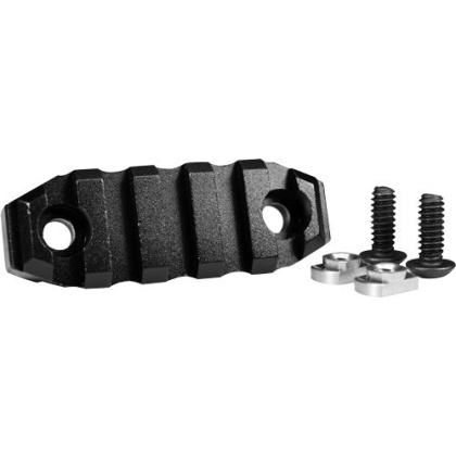 Odin M-lok 5 Slot Accessory - Rail Black Aluminum