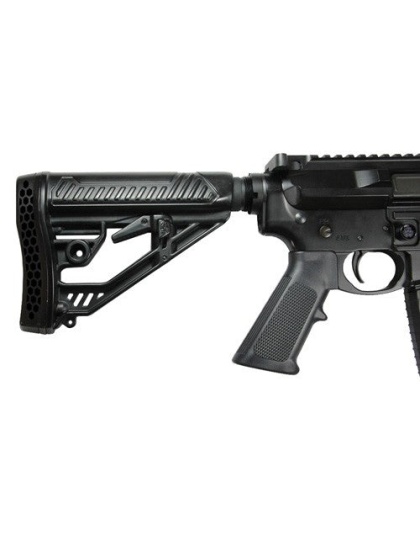 Adaptive Tactical Stock Ar-15 - Mil-spec Polymer Black