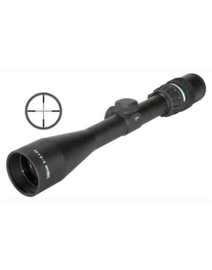 Trijicon Accupoint 3-9x40 1" - Duplex W-green Dot