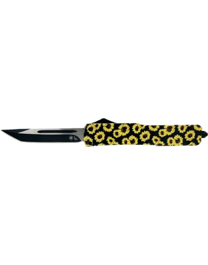 Templar Knife Slim Otf - Sunflower 3.5" Black Tanto