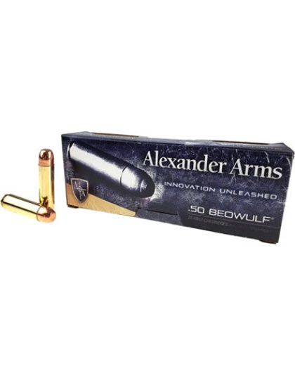 Alexander Ammo .50 Beowulf - 350gr. Fmj-tc 20-pack