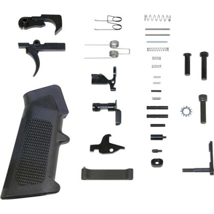 Guntec Complete Lower Parts - Kit Ar15 With A2 Pistol Grip