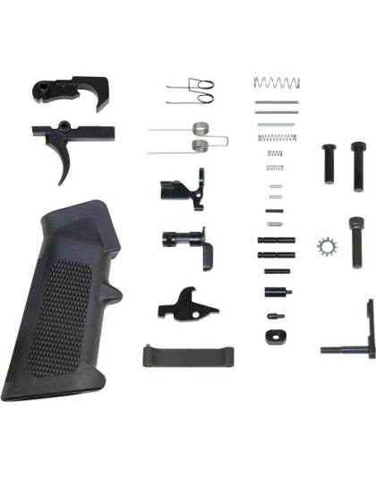 Guntec Complete Lower Parts - Kit Ar15 With A2 Pistol Grip