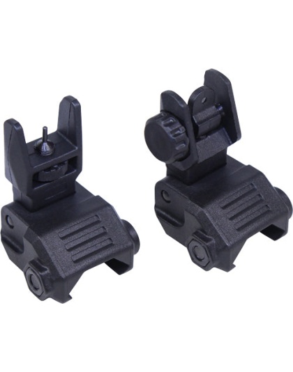 Guntec Pqs Poly Quick Sights - Set Black