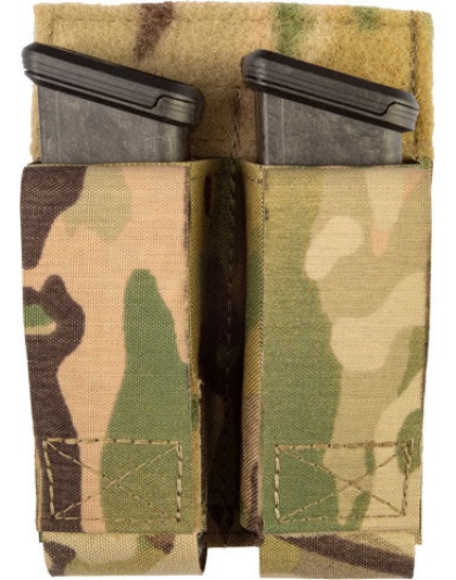 Grey Ghost Double Pistol Magna - Mag Pouch Laminate Multicam