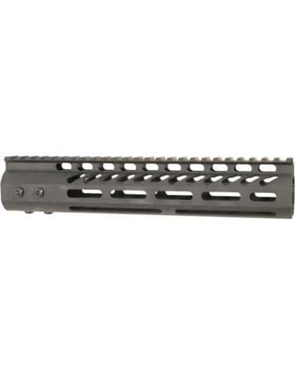 Guntec Ultra Light Handguard - 10" M-lok Black