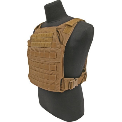 Grey Ghost Gear Minimalist - Plate Carrier Coyote Brown