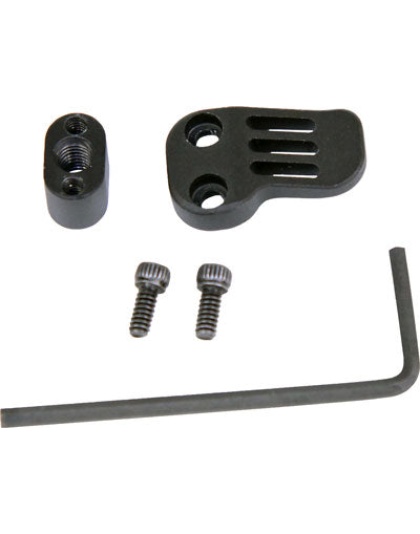 Guntec Ar Extended Mag Catch - Paddle Release Black