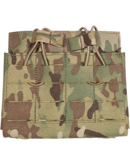 Grey Ghost Gear Double 7.62 - Mag Pouch Laminate Multicam