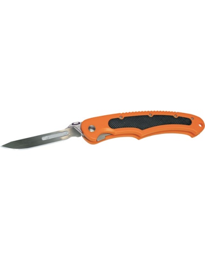 Havalon Knives Piranta Bolt - Blaze Orange W-12 #60a Blades