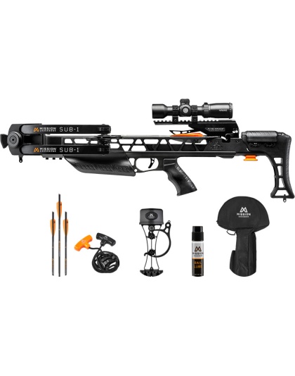 Mission Crossbow Sub-1 Package - 385fps Black