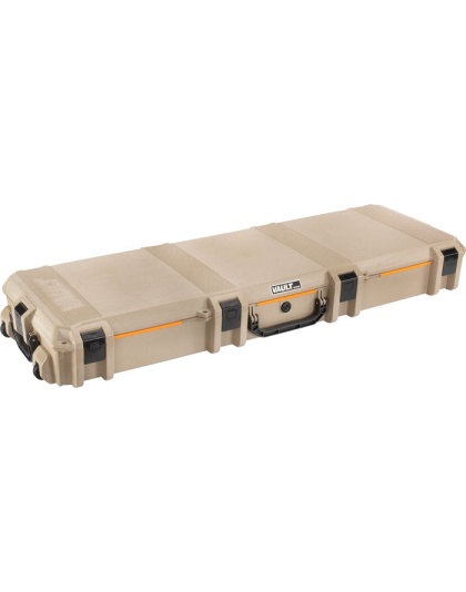 Pelican Vault Double Rifle - Case W- Wheels-foam 53" Tan