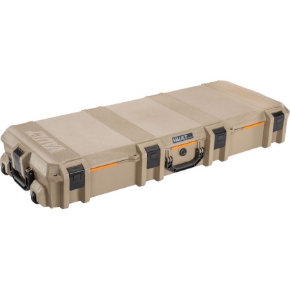 Pelican Vault Tactical Rifle - Case W- Wheels-foam 44" Tan