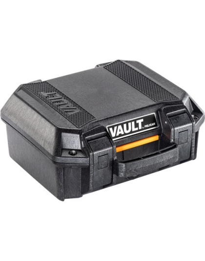 Pelican Vault Small Pistol - Case W- Foam Black