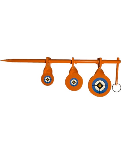 Do-all Steel Target Triple - Tree Spinner Airgun