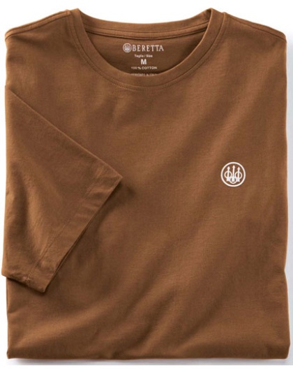 Beretta T-shirt Usa Logo - 2x-large Tobacco Brown