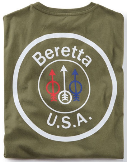 Beretta T-shirt Usa Logo - X-large Od Green