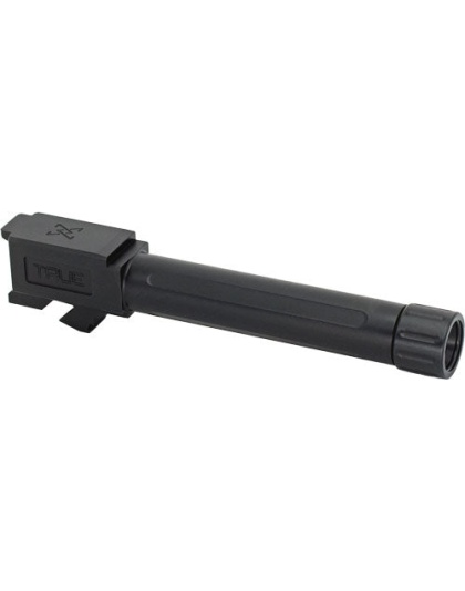 True Precision Glock 19 Barrel - Threaded Black Nitride