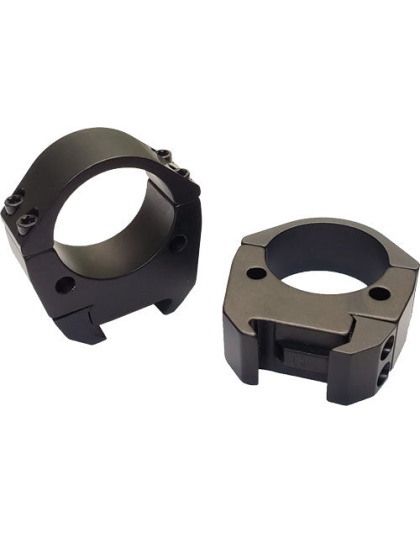 Talley Rings High 30mm Modern - Sporting Rifle Black