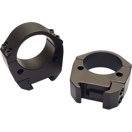 Talley Rings Med 1" Modern - Sporting Rifle Black