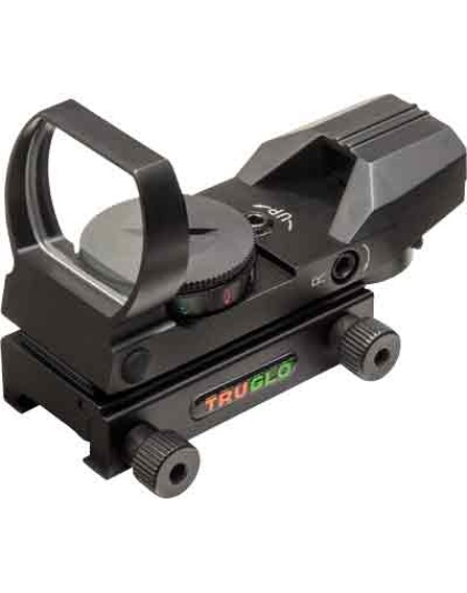 Truglo Panoramic Sight - 5-moa Dot Green-red Black