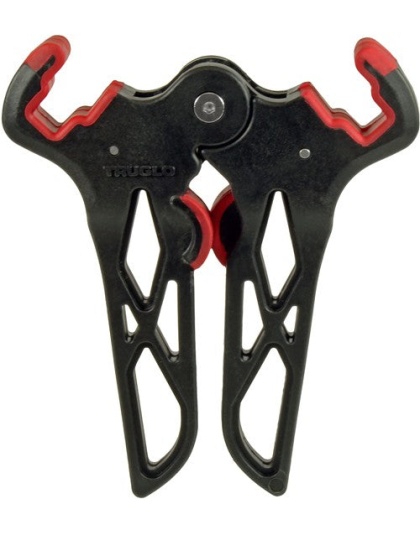 Truglo Mini Bow Stand Bow-jack - 5.8" Black-red