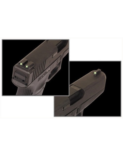 Truglo Sight Set Glock .45- - 10mm Tritium Fixed