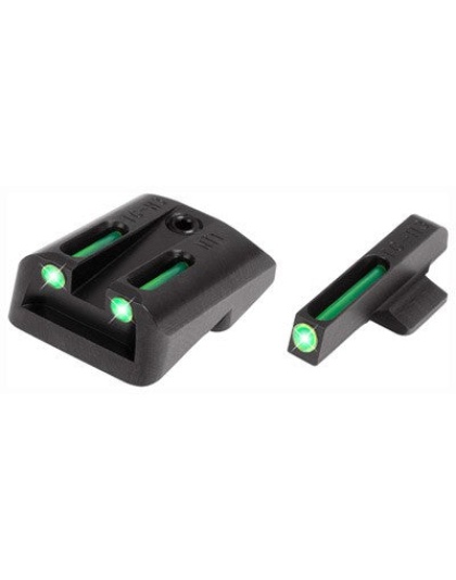 Truglo Sight Set 1911 5" - Tritium-fiber Optic Green