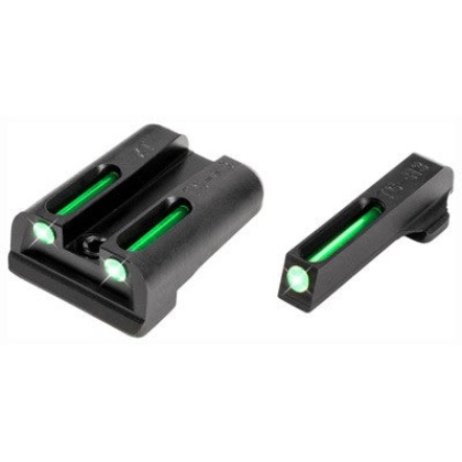 Truglo Sight Set S'field Xd - Tritium-fiber Optic Green