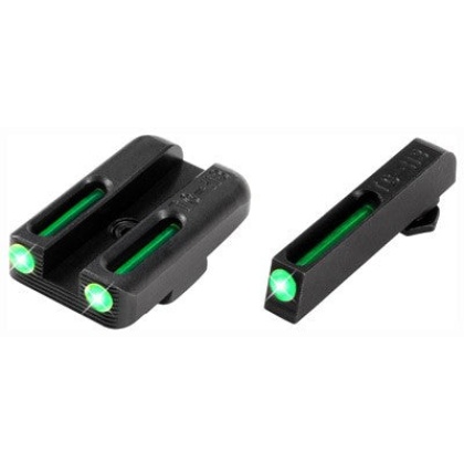 Truglo Sight Set Glock 42-43 - Tritium-fiber Optic Green