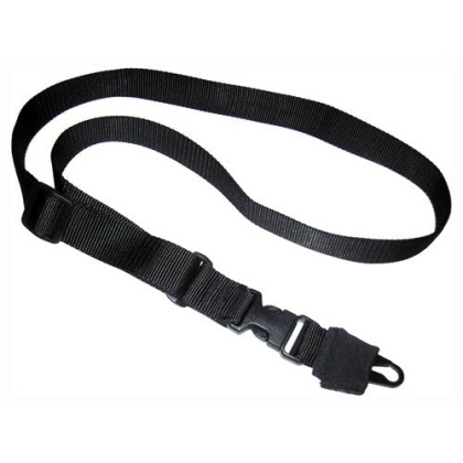 Tac Shield Sling Single Point - Cqb Tactical Hk Hook Black