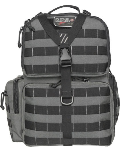 Gps Tactical Range Backpack - W-waist Strap Gray Nylon