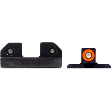 Xs R3d S&w M&p-m&p 2.0 Fs & - Compact 3-dot Orange Tritium