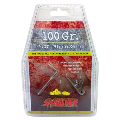 Swhacker Replacement Blades - 2-blade 100gr 2" Cut 6-pk